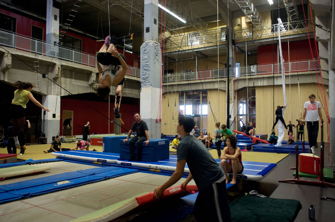 nieuwe trainingsruimte voor de codarts circus school