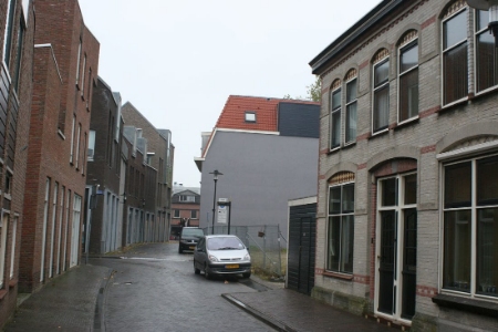 De archeologische waardevolle locatie waar het appartementencomplec hogewoerd komt in woerden