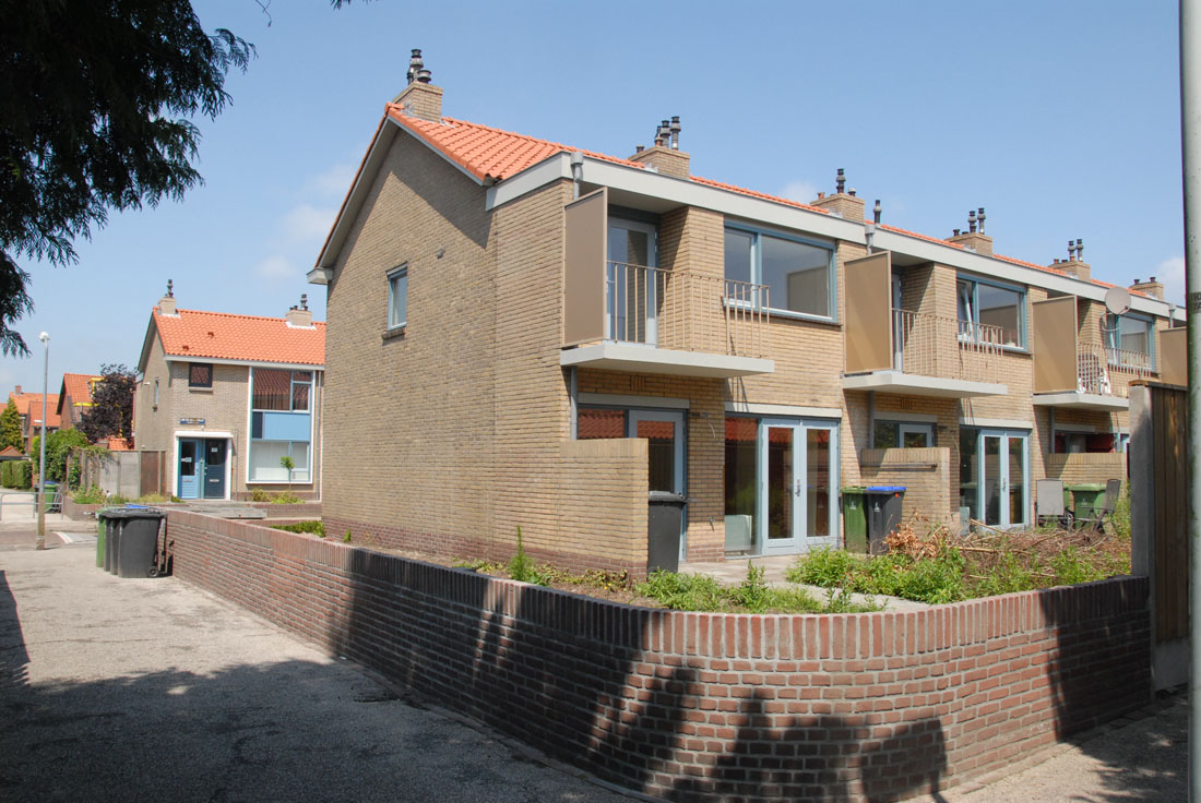 de hoeksituatie van de jan van galenstraat na renovatie