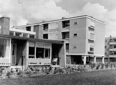 Oude archieffoto van de vissenkommen in pendrecht amsterdam