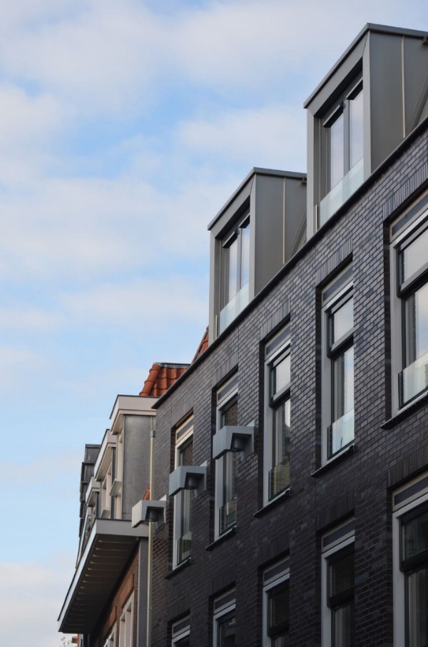 Ritmering en geleding van het appartementencomplex Hogewoerd in woerden